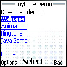 Media Type Select