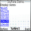 Screen Size Select