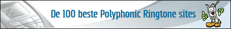 Stem voor deze site bij Polyphonic Ringtone Sites Top 100!